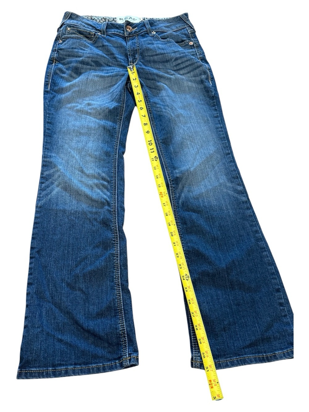 ARIAT R.E.A.L PERFECT RISE STRETCH ROSA BOOT CUT JEAN IN LITA 30 S - Picture 9 of 16